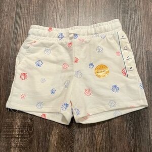 Cat & Jack Shell Print Shorts 5T